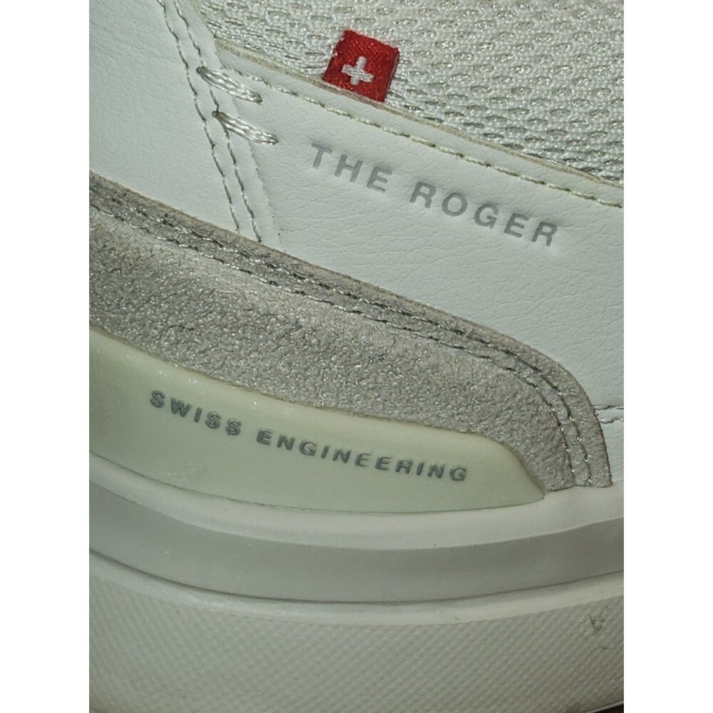 The Roger Clubhouse by On, Men's US Size 9.5, white leather sneakers - Picture 4 of 16